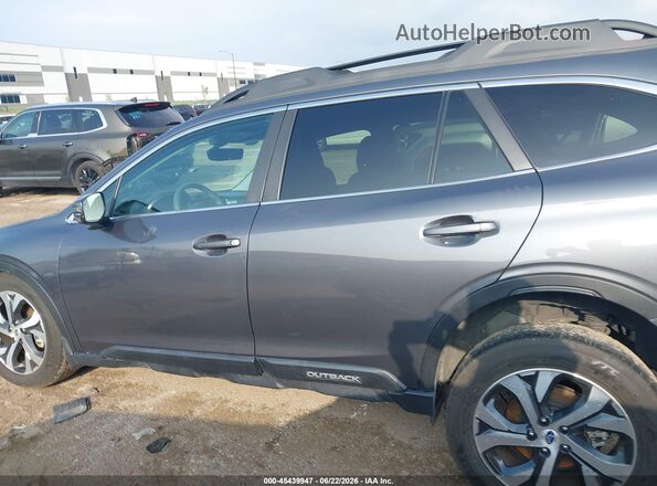 4S4BTANC9M3191099 2021 SUBARU OUTBACK Gray Widok wnętrza z tyłu