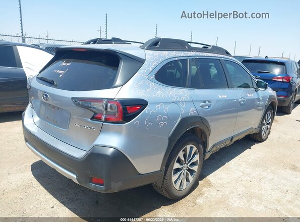 4S4BTANC9P3138455 2023 SUBARU OUTBACK Silver Задня права чверть