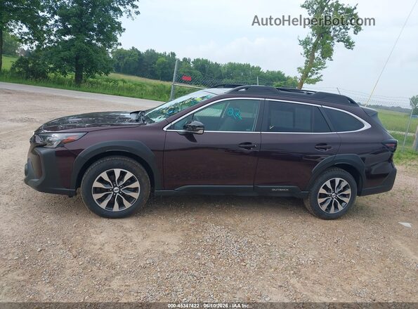 4S4BTANC9R3257965 2024 SUBARU OUTBACK Maroon 