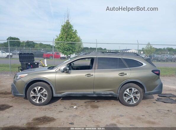4S4BTANCXL3135249 2020 SUBARU OUTBACK Green Панорамний вид салону 360°