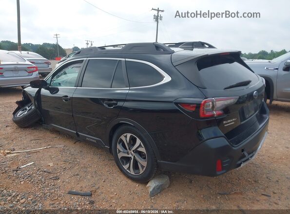 4S4BTANCXM3141019 2021 SUBARU OUTBACK Черный Задняя левая четверть