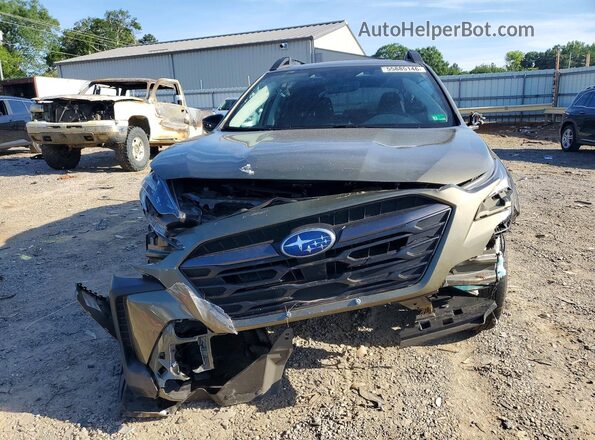 4S4BTANCXR3155543 2024 SUBARU OUTBACK Green Դիմացի տեսք