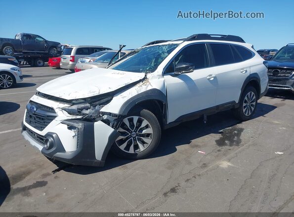 4S4BTANCXR3224070 2024 SUBARU OUTBACK White Vista tres cuartos delantera izquierda