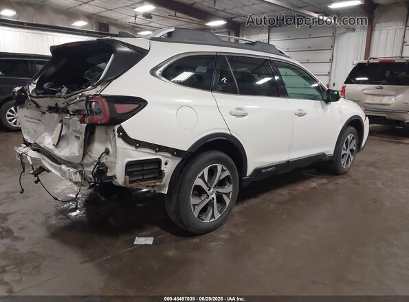 4S4BTAPC0N3164212 2022 SUBARU OUTBACK White Задня права чверть