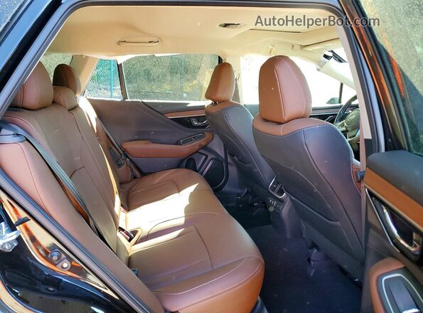 4S4BTAPC1M3137244 2021 SUBARU OUTBACK Black უკანა სალონის ხედი