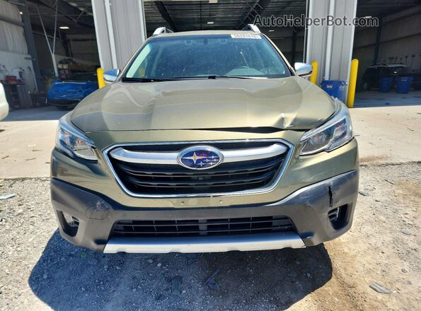 4S4BTAPC1N3142879 2022 SUBARU OUTBACK Green Front view