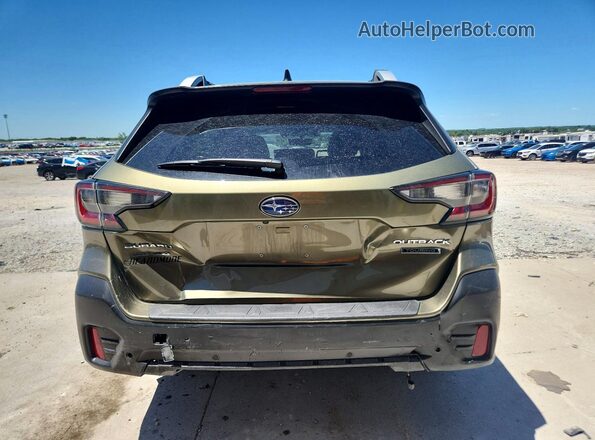 4S4BTAPC1N3142879 2022 SUBARU OUTBACK Green Rear view