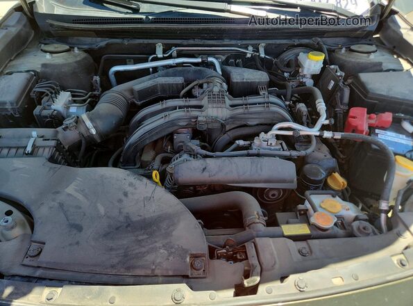 4S4BTAPC1N3142879 2022 SUBARU OUTBACK Green Engine compartment view