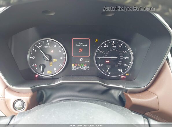 4S4BTAPC2N3275196 2022 SUBARU OUTBACK Gray Вид задніх сидінь