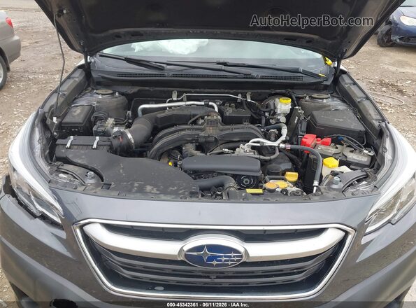4S4BTAPC2N3275196 2022 SUBARU OUTBACK Gray Вид ззаду