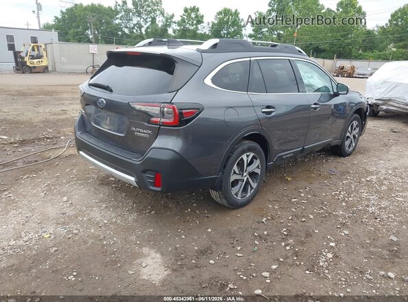 4S4BTAPC2N3275196 2022 SUBARU OUTBACK Gray Задня права чверть