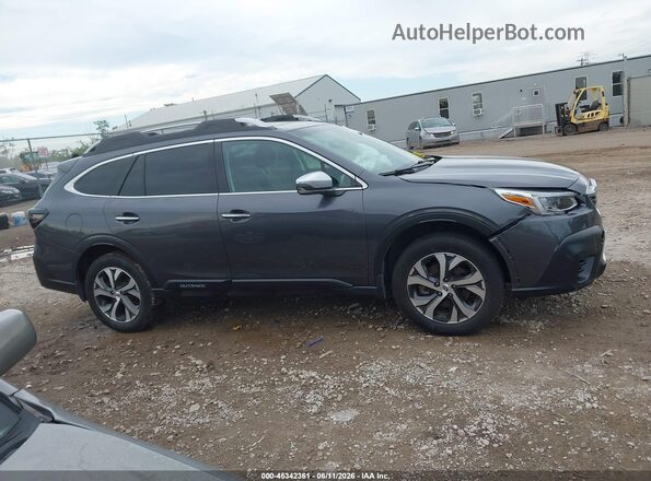 4S4BTAPC2N3275196 2022 SUBARU OUTBACK Gray Вид задньої частини салону