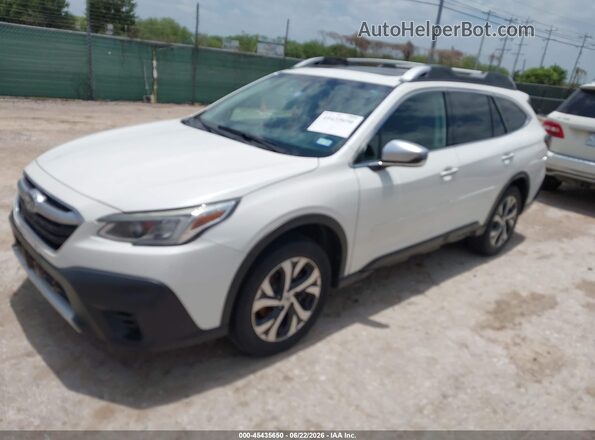 4S4BTAPC3N3145699 2022 SUBARU OUTBACK Белый Передняя левая четверть