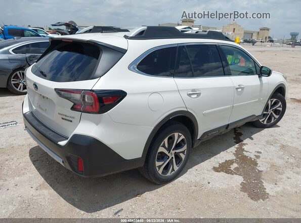 4S4BTAPC3N3145699 2022 SUBARU OUTBACK Белый Задняя правая четверть