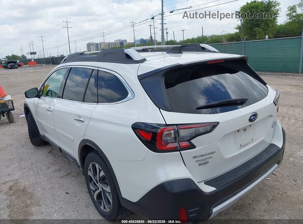 4S4BTAPC3N3145699 2022 SUBARU OUTBACK Белый Задняя левая четверть