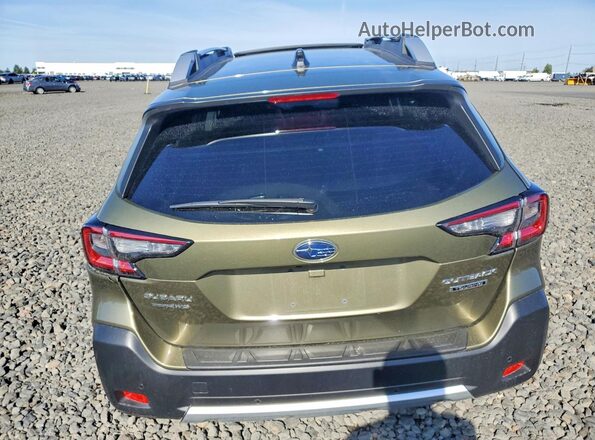 4S4BTAPC4S3246763 2025 SUBARU OUTBACK Green Հետևի տեսք
