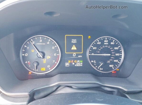 4S4BTAPC4S3246763 2025 SUBARU OUTBACK Green Սարքավորումների վահանակի տեսք