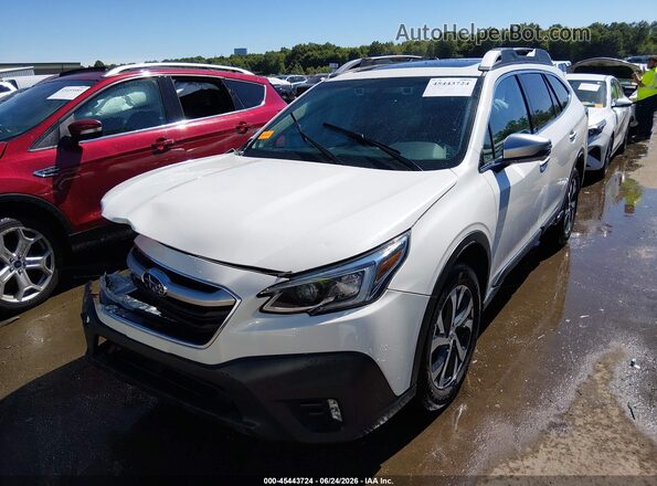 4S4BTAPC6M3223407 2021 SUBARU OUTBACK Белый Передняя левая четверть