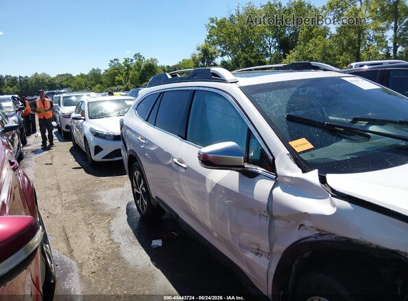 4S4BTAPC6M3223407 2021 SUBARU OUTBACK Белый Вид задней части салона