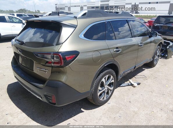 4S4BTAPC6N3123387 2022 SUBARU OUTBACK Green Հետևի աջ