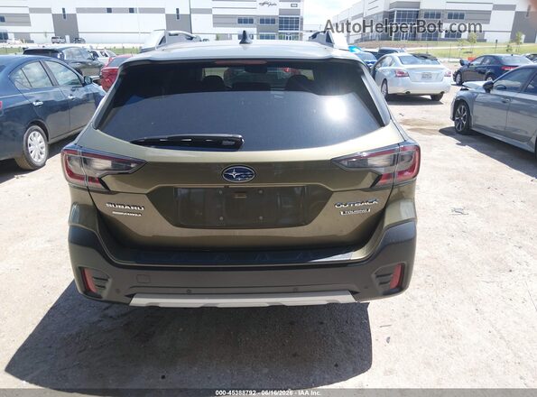 4S4BTAPC6N3123387 2022 SUBARU OUTBACK Green 