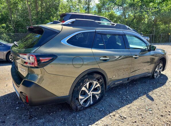 4S4BTAPC6N3152307 2022 SUBARU OUTBACK Green უკანა მარჯვენა