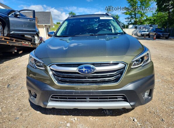 4S4BTAPC6N3152307 2022 SUBARU OUTBACK Green წინა ხედი
