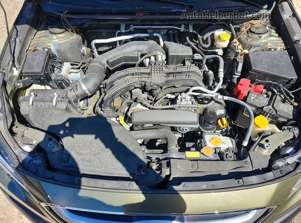 4S4BTAPC6N3152307 2022 SUBARU OUTBACK Green ძრავის განყოფილების ხედი