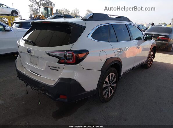 4S4BTAPC6P3186864 2023 SUBARU OUTBACK White Trasero derecho