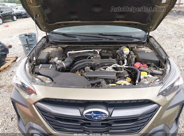 4S4BTAPC6R3172949 2024 SUBARU OUTBACK Green Հետևի տեսք