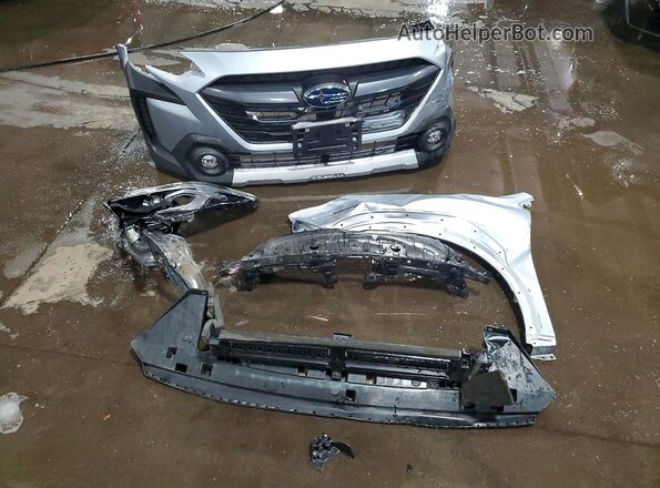 4S4BTAPC6S3153257 2025 SUBARU OUTBACK Silver VIN კოდის სტიკერის ხედი