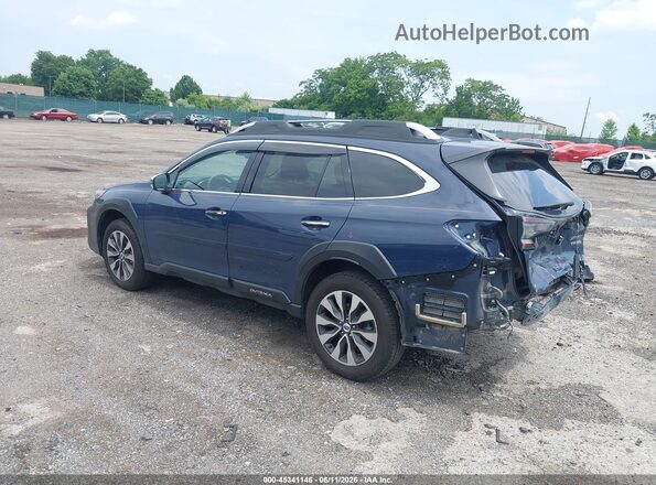 4S4BTAPC9P3180203 2023 SUBARU OUTBACK Синий Задняя левая четверть
