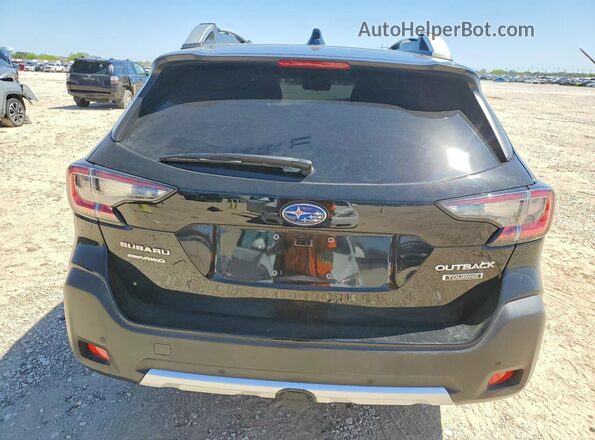 4S4BTAPC9P3191668 2023 SUBARU OUTBACK Black Widok z tyłu