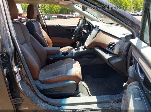 4S4BTAPCXL3126421 2020 SUBARU OUTBACK Black წინა სალონის ხედი