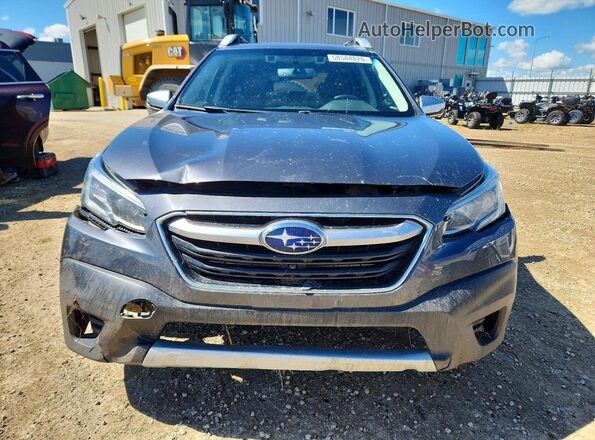 4S4BTDPC8M3142104 2021 SUBARU OUTBACK Charcoal წინა ხედი