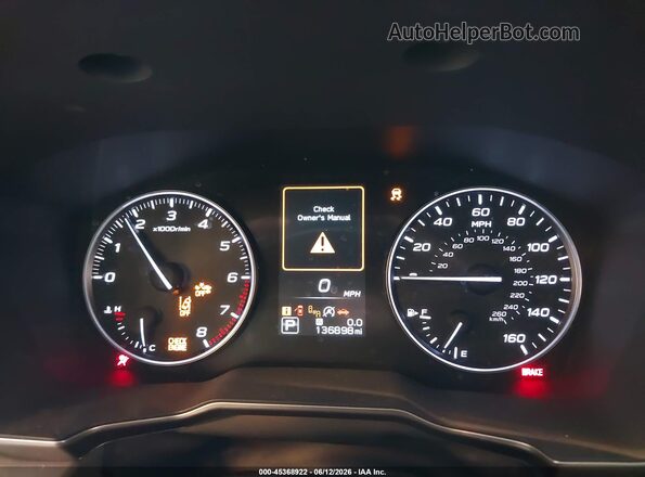 4S4BTGHD3L3135388 2020 SUBARU OUTBACK White Vista de los asientos traseros