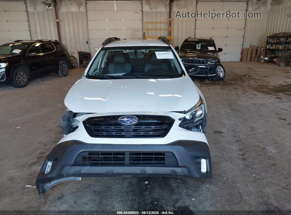 4S4BTGHD3L3135388 2020 SUBARU OUTBACK White Vista del cuadro de instrumentos