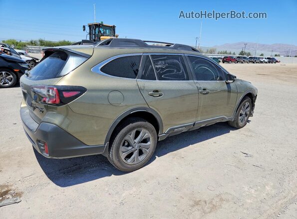 4S4BTGJD8M3120784 2021 SUBARU OUTBACK Green 