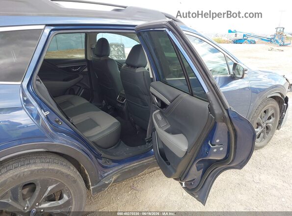 4S4BTGKD0L3244271 2020 SUBARU OUTBACK Blue VIN კოდის სტიკერის ხედი