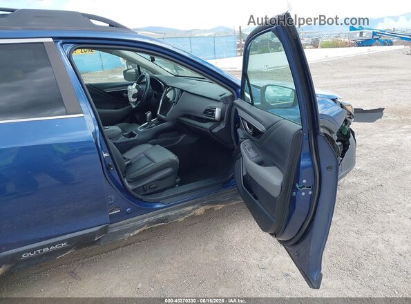 4S4BTGKD0L3244271 2020 SUBARU OUTBACK Blue წინა სალონის ხედი