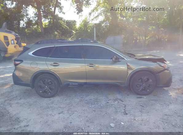 4S4BTGKD3L3228789 2020 SUBARU OUTBACK Green Vista interior trasera
