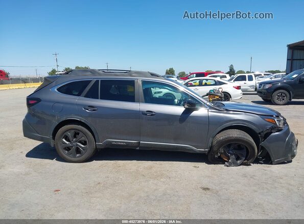 4S4BTGKD4L3196063 2020 SUBARU OUTBACK Gray უკანა სალონის ხედი