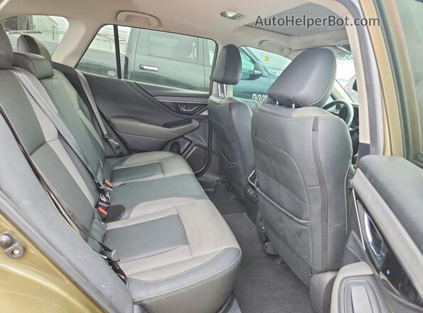 4S4BTGKD4L3218658 2020 SUBARU OUTBACK Green Widok tylnych siedzeń