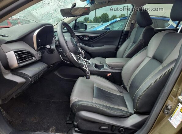 4S4BTGKD4L3218658 2020 SUBARU OUTBACK Green Widok wnętrza z przodu