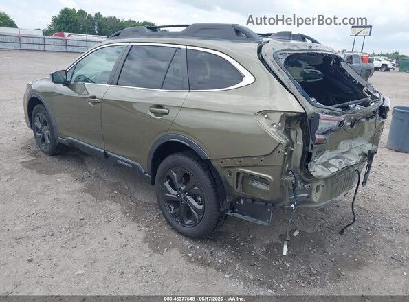 4S4BTGKD5L3128032 2020 SUBARU OUTBACK Green Trasero izquierdo