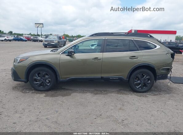 4S4BTGKD5L3128032 2020 SUBARU OUTBACK Green 