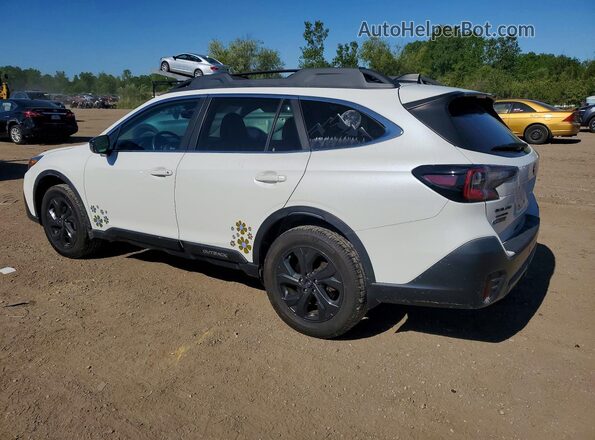 4S4BTGKD5L3254441 2020 SUBARU OUTBACK White უკანა მარცხენა