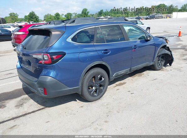 4S4BTGKD8L3259505 2020 SUBARU OUTBACK Blue Tył prawy