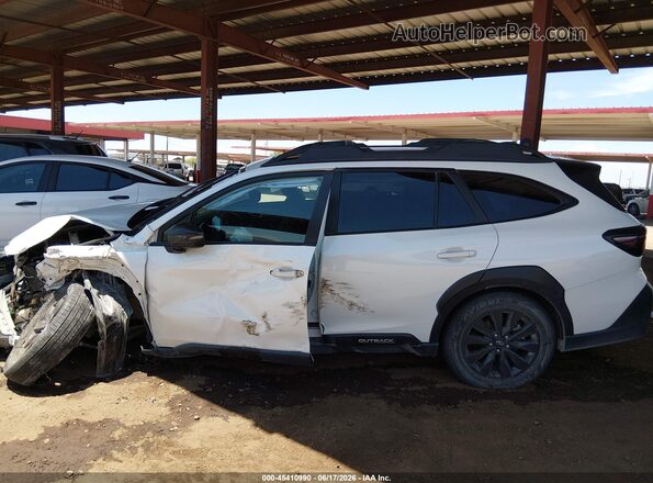4S4BTGLD0R3193197 2024 SUBARU OUTBACK Белый Панорамный вид салона 360°