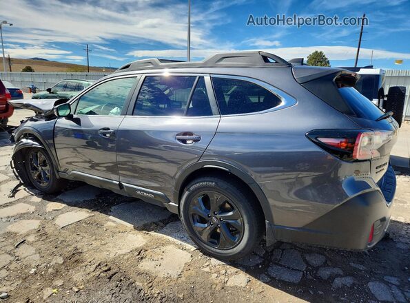 4S4BTGLD1M3165160 2021 SUBARU OUTBACK Charcoal Հետևի ձախ